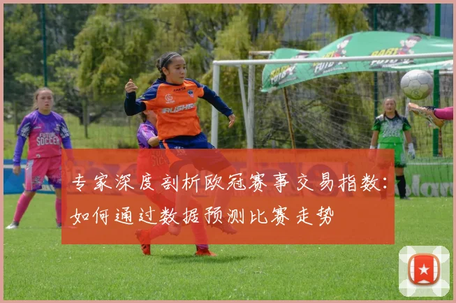 专家深度剖析欧冠赛事交易指数：如何通过数据预测比赛走势